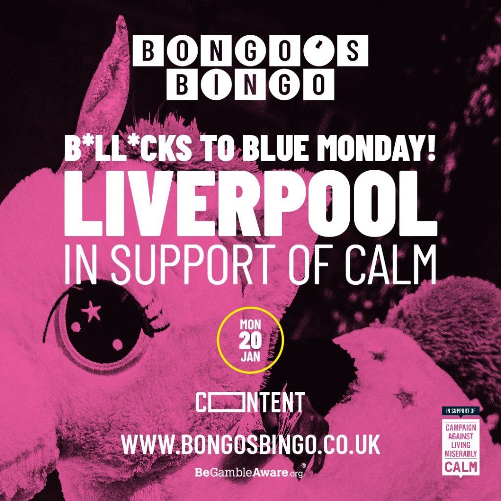 Bongo’s Bingo says Bollocks to Blue Monday